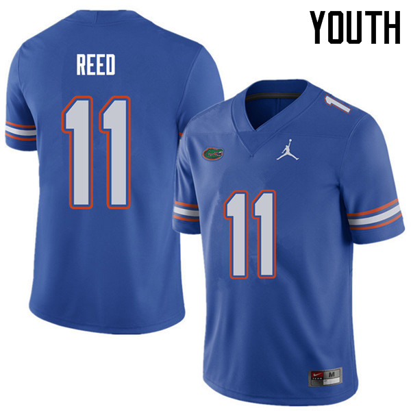 Jordan Brand Youth #11 Jordan Reed Florida Gators College Football Jerseys Sale-Royal